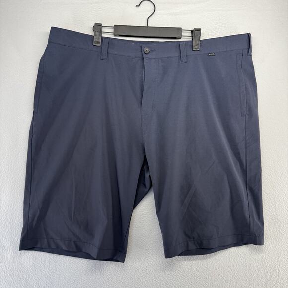 Travis mathew Shorts Men's 42 Blue Golf performance Lightweight Casual Flex - Picture 1 of 12